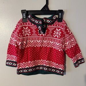 L.L. Kids by L.L. Bean Toddler Christmas Knit Sweater
